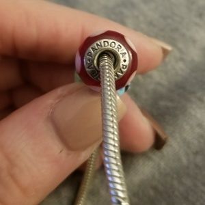 Pandora bracelet with  charms